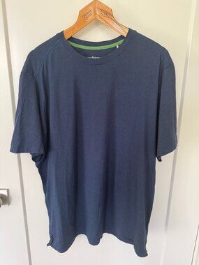 Tommy Bahama Men's Island Zone XL Dark Blue Tee Shirt